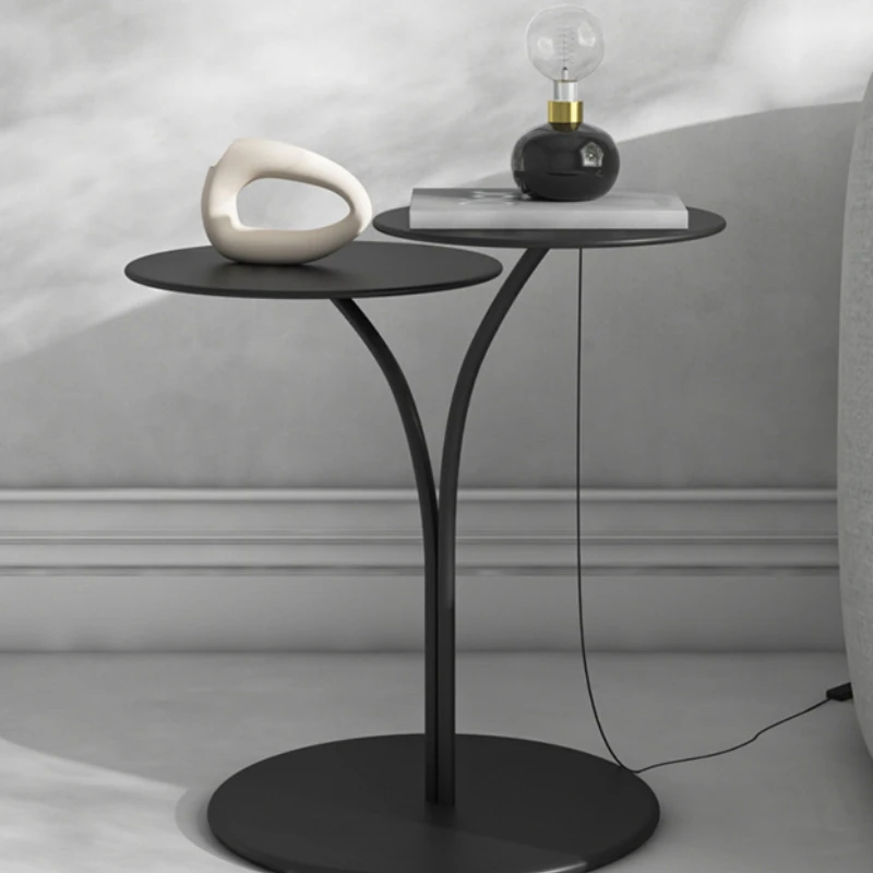 

Makeup Round Coffee Tables Minimalist Bedroom Living Room Coffee Tables Design Tea Metal Meuble De Salon Home Furniture YY50CT