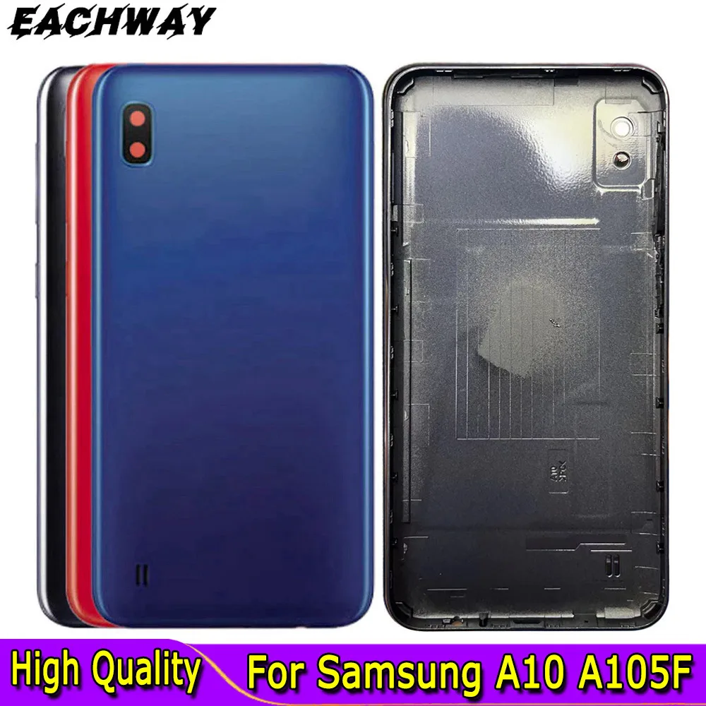 

New 6.2" For Samsung A10 A105F Back Battery Cover Mobile Phone Door Rear Housing Case Replace For Samsung Galaxy A10 Back Cover
