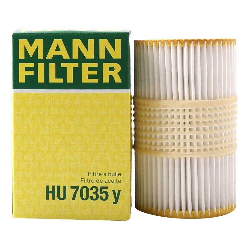 Масляный фильтр MANN FILTER HU7035Y для AUDI A4 A5 A6 A7 (4GA) A8 (4H) Allroad III (4GH) Q7 (4M) 06E115562B 06E115562E