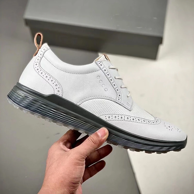 

New Golf Shoes Men Breathable Golf Wears Outdoor Comfortable Walking Footwears Anti Slip Athletic Footwears