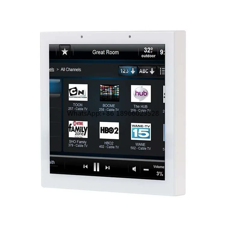 Умный дом управления Tuya центральное управление 4 дюйма android 12 В Сенсорная панель