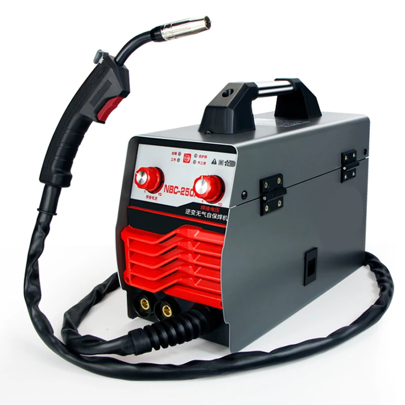

MIG 250A, MIG/gasless MIG/MMA three function Welder with complete accessories
