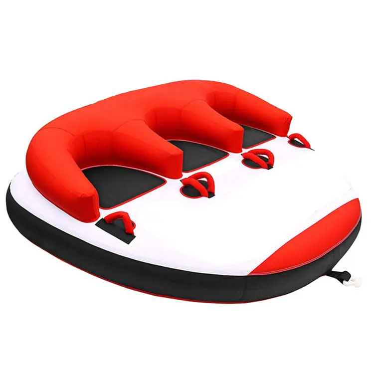 

PVC 3 Person Inflatable New Design Towable Tube Sofa or Raft for Ski Water Sport