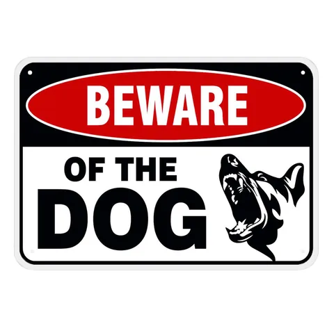 Остерегайтесь собаки, железная вывеска, есть собаки, металлическая настенная вывеска, кованая железная предупреждающая дверь собаки, аксессуары для украшения
