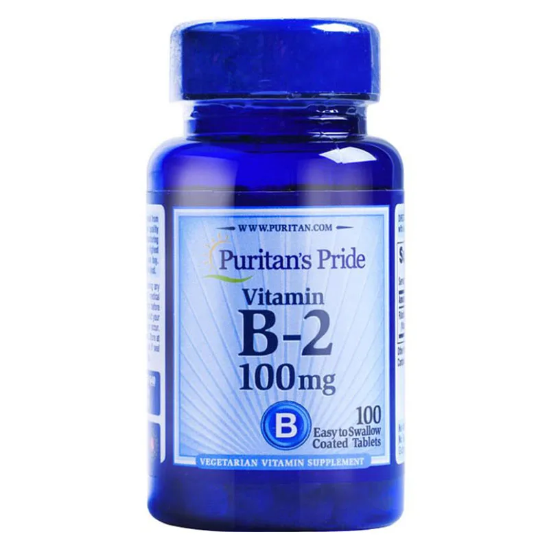 

Vitamin B-2 100 mg 100 tablets Free Shipping