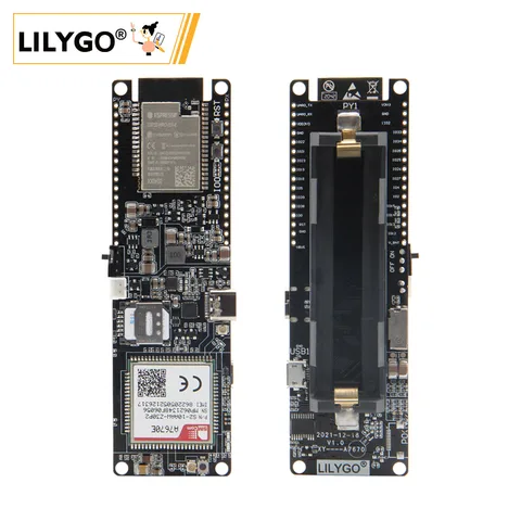 LILYGO® TTGO T-A7670G/E/SA R2 4G макетная плата LTE CAT1 SIM модуль ESP32 Поддержка GSM/GPRS/EDGE TF карта A7670G A7670E A7670SA