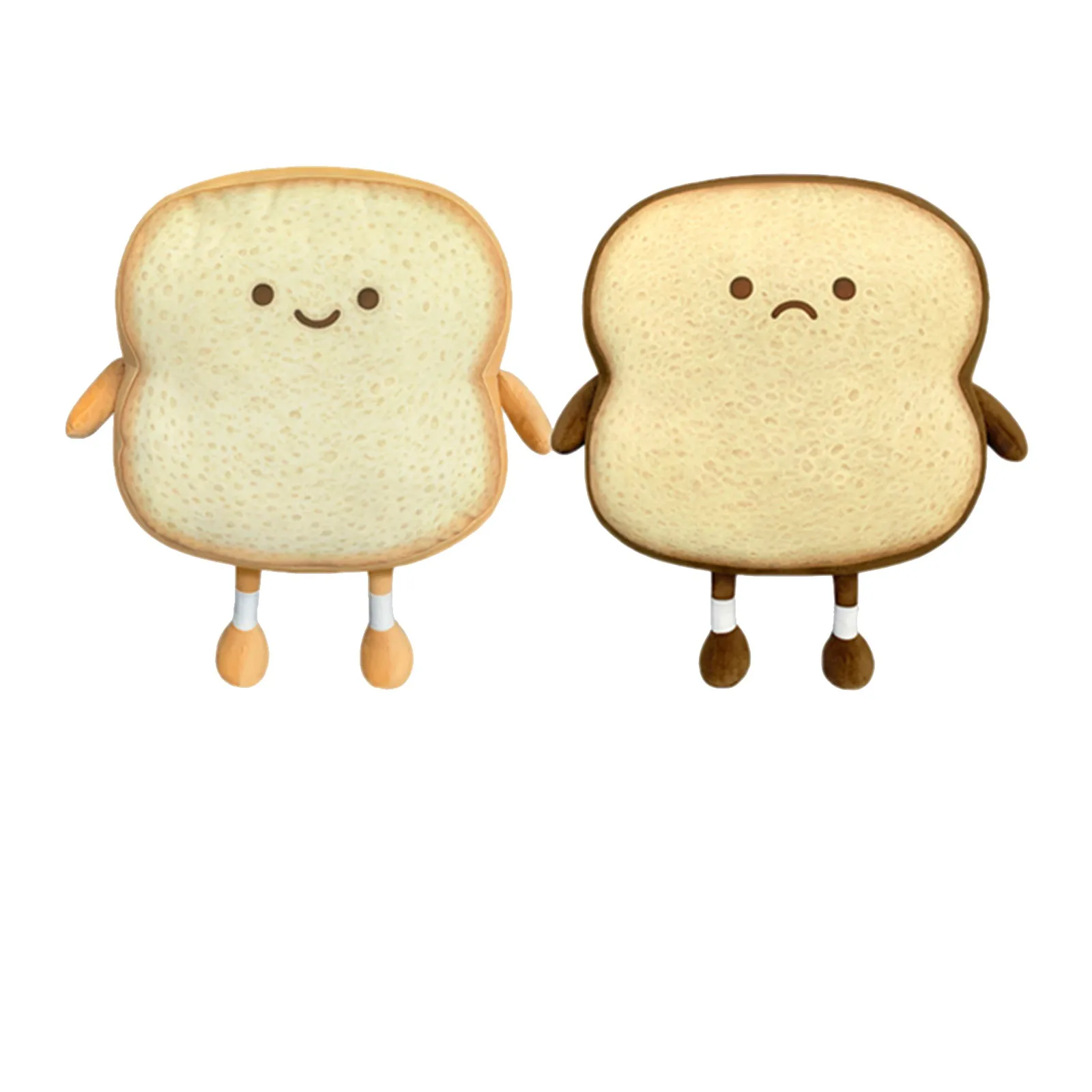 

Kawaii Toast Bread Slice Pillow Home Decor Bedroom Decoration Plush Toy Peluche Doll Cute Soft Stuffed Plushie Dolls Cushion