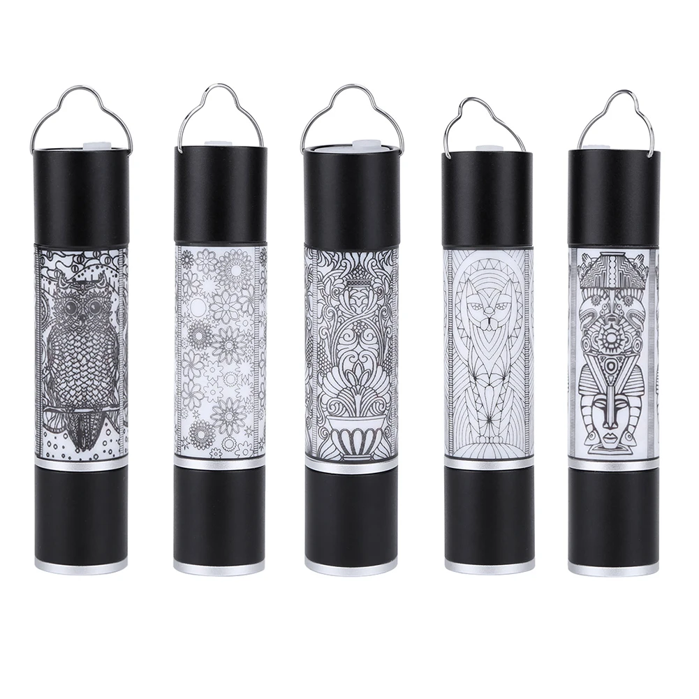 

USB Rechargeable Hanging Flashlight Zoomable Aluminum Alloy LED Torch Camping Tent Lamp Torch Outdoor Night Light With Sticker