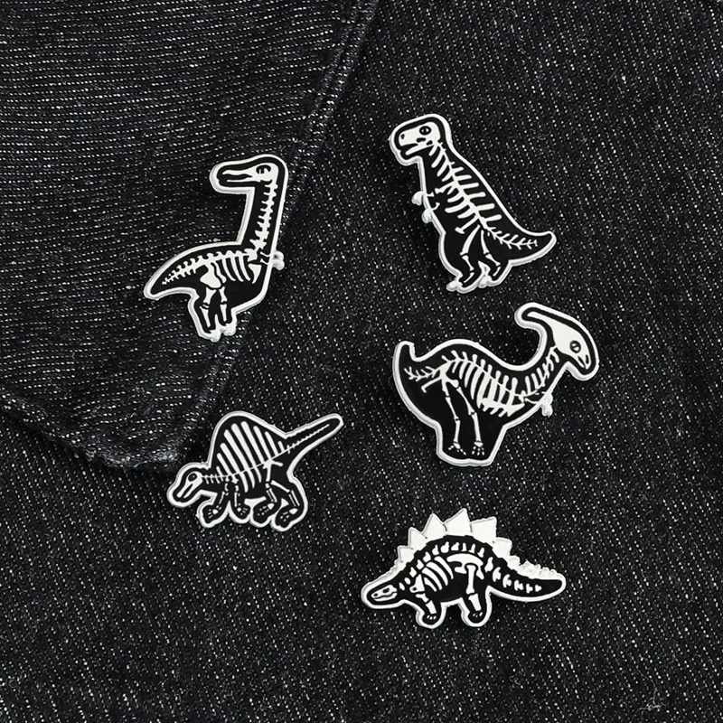 Булавка в виде животного Шпилька для лацкана крутой значок стиле панк джинсовые