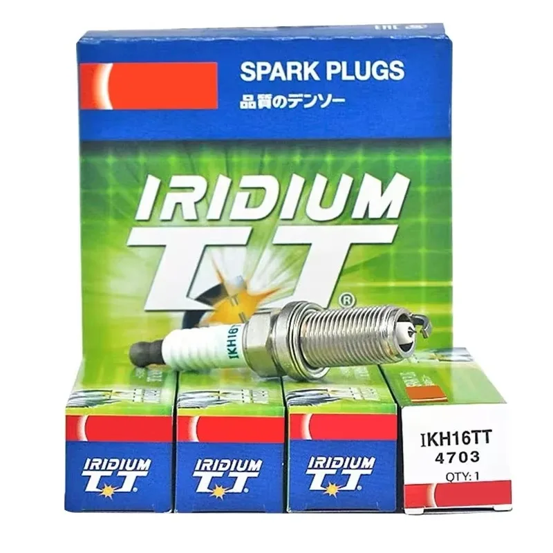 

4 шт. IKH16TT 4703 Dual Iridium TT свеча зажигания для PEUGEOT 206 207 307 308 406 407 TU5JP4 EW10J4 Toyota Hyundai Highlander Sonata