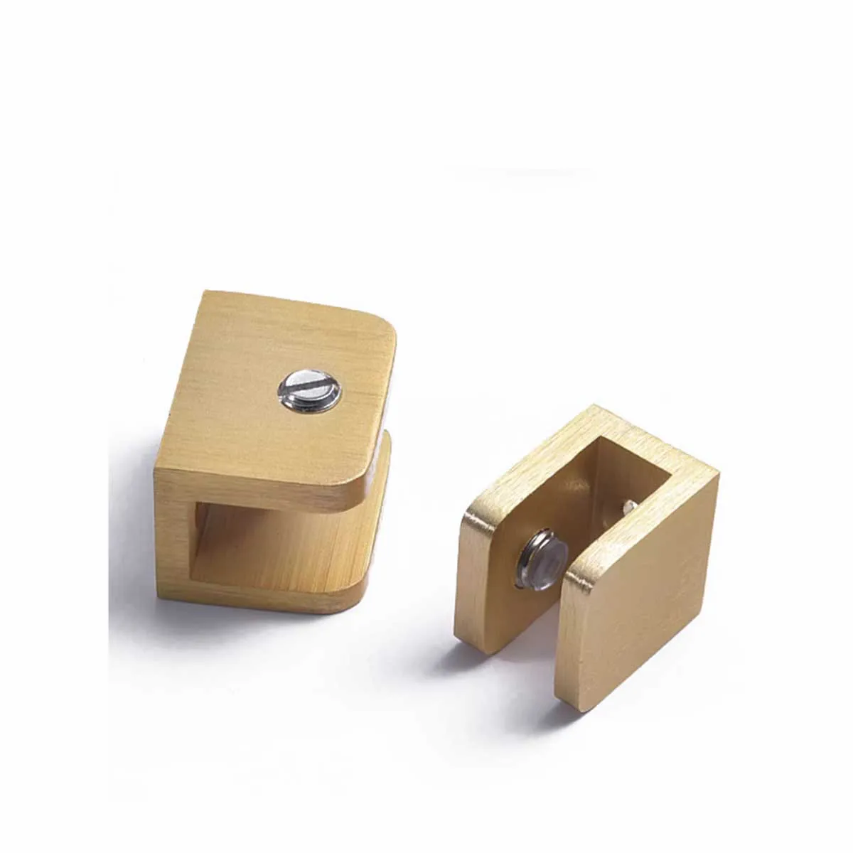 Латунный стеклянный зажим крепежный держатель зеркала кронштейн для