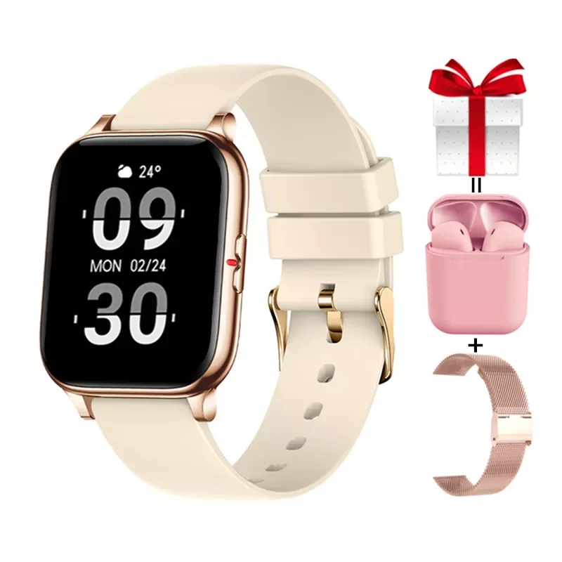 

Смарт-часы женские с пульсометром и фитнес-трекером