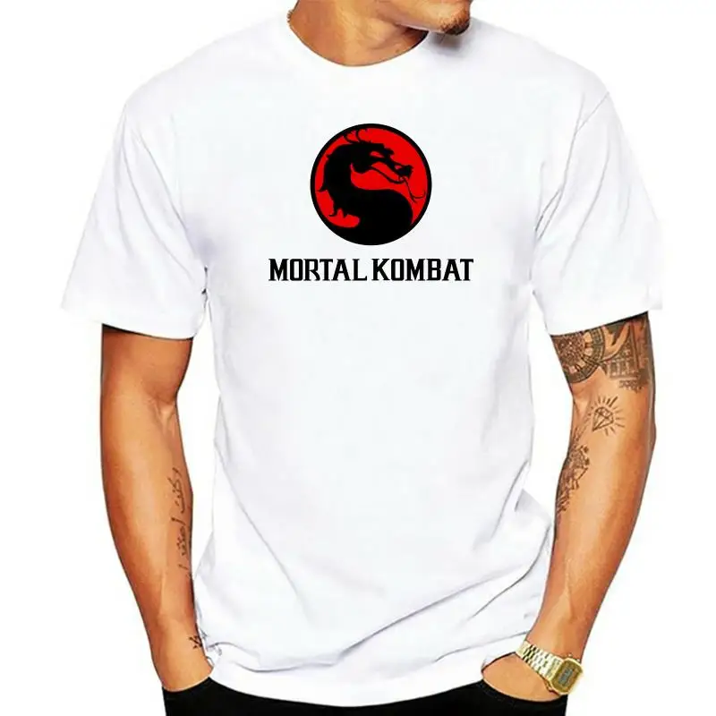 

Футболка с логотипом Mortal Kombat