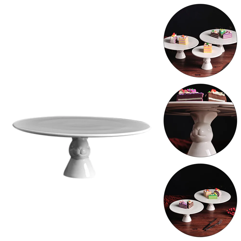 

Cupcake Display Dish Ceramics Baking Tray Dessert Display Holder Cake Plate