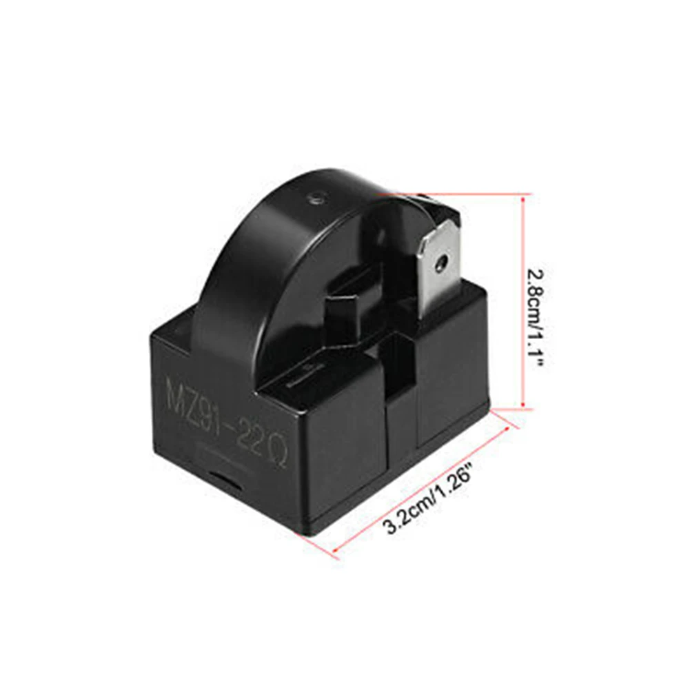 

Brand New Practical Useful Durable Easy To Install Household Freezer Home PTC Relay Spare Parts 12/15/22/33 Ohm