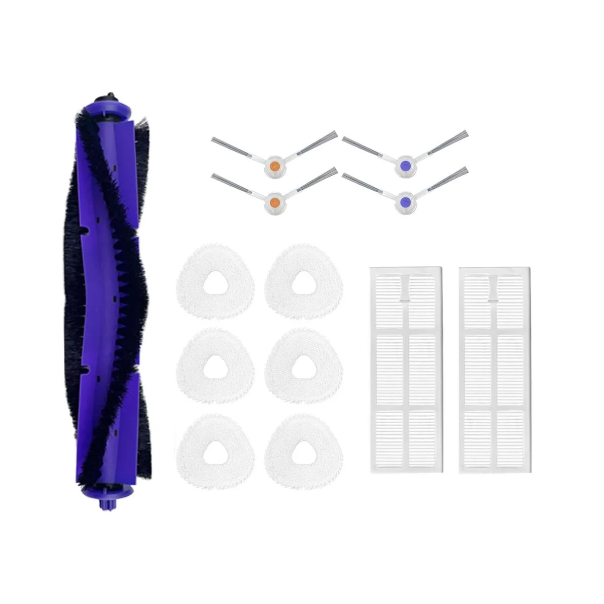 

Accessories for Narwal Freo J3 Versatile Mop Robot Main Side Brushes Mop Cloth Rag Wipe Hepa Filter Replacement