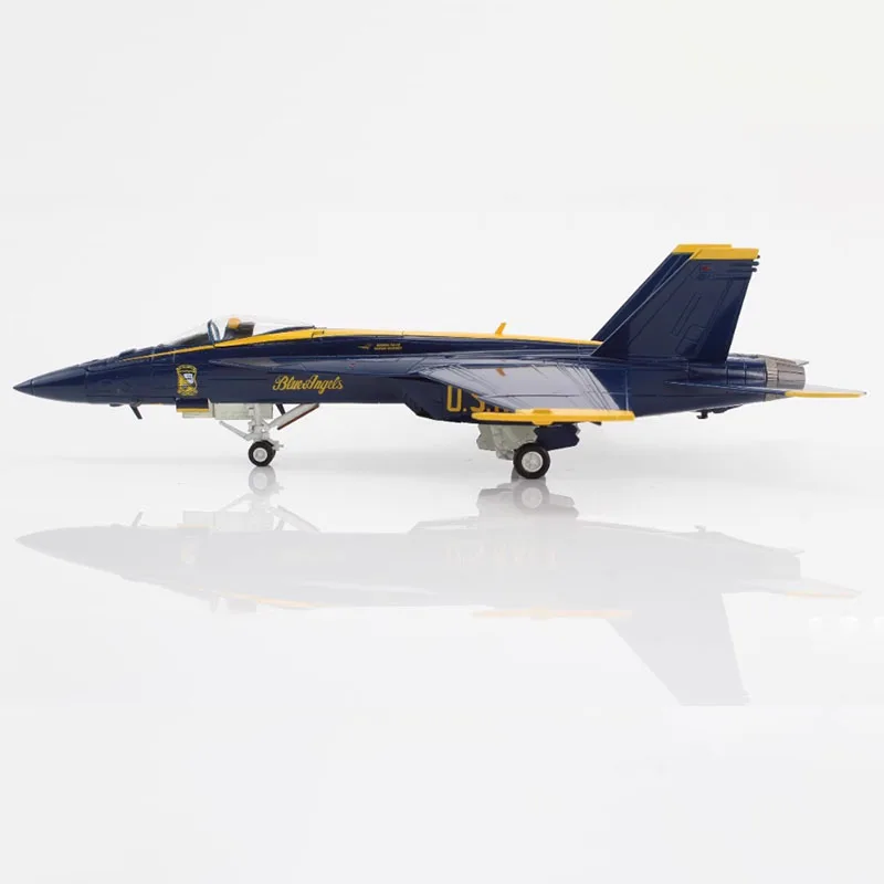 Литой под давлением масштаб 1:72 F/A-18E F18 сплав ВМС США готовая имитационная модель