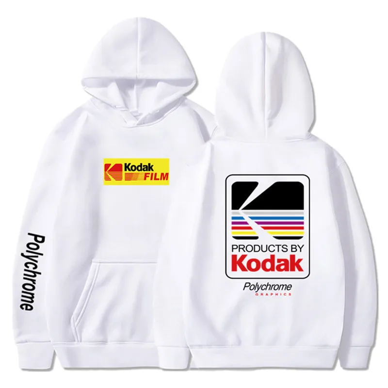 

Hoodies Japanese Men Winter Fleece Harajuku kodak hoody Streetwear Hip Hop Sweatshirt Hot Men Women pullover Hoodie Dropshipping