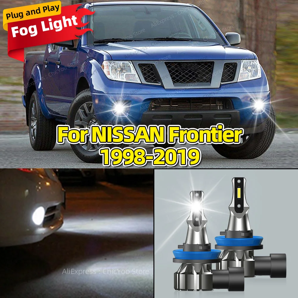 6000K светодиодный передний противотуманный фонарь автомобиля для NISSAN Frontier 1998-2010