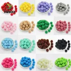 Помпоны Jiwuo 81015202530 мм, помпоны, плюшевый шарик ручной работы сделай сам, меховой шар, домашний декор, собака, игрушка, одежда, шляпа, швейные принадлежности