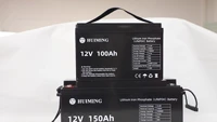 lithium ion 12v 100ah 150ah 200ah solar storage energy 12v100ah lifepo4 battery