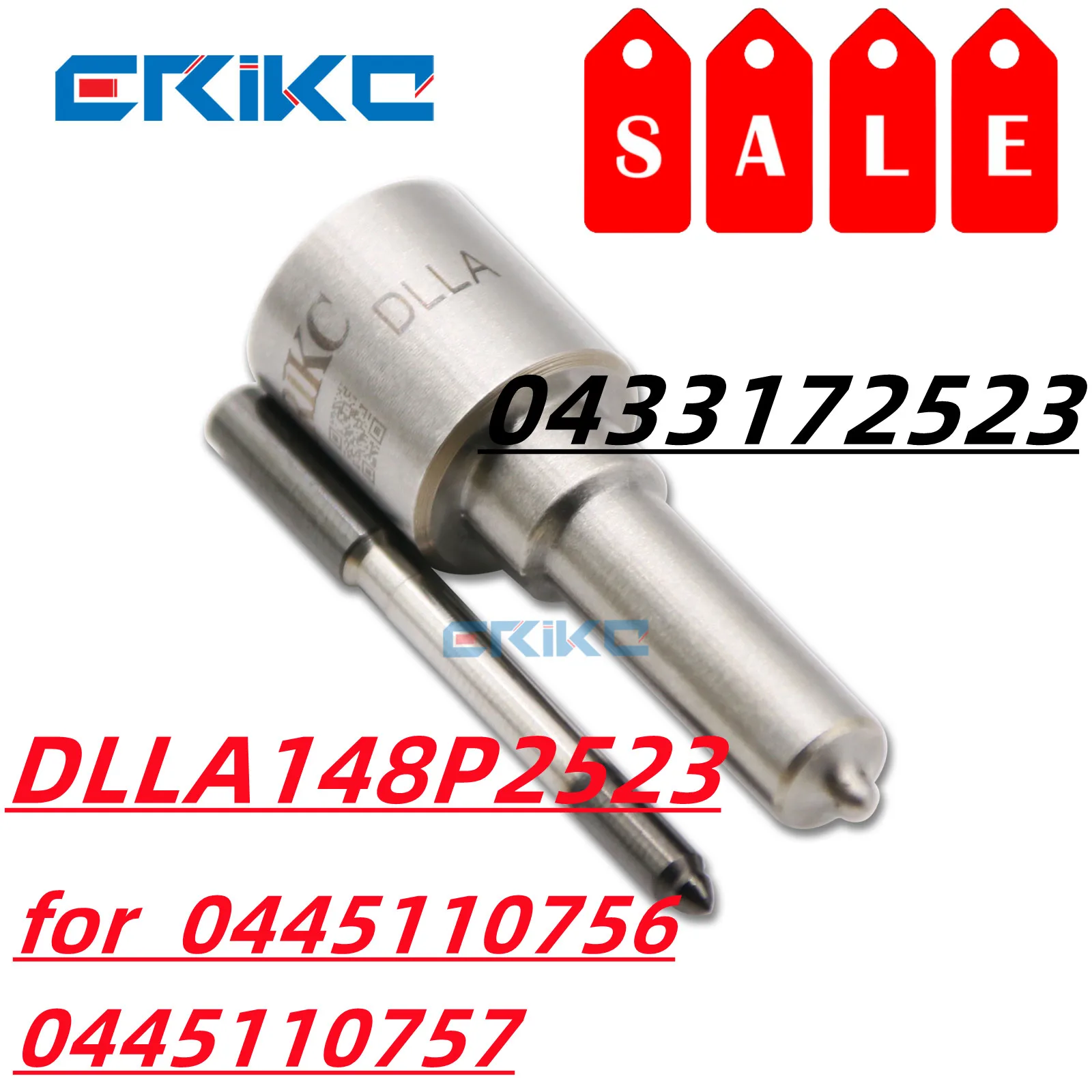 ERIKC DLLA148P2523 сопло для дизельного топлива типа DLLA 148 P 2523 наконечник сопла масляной