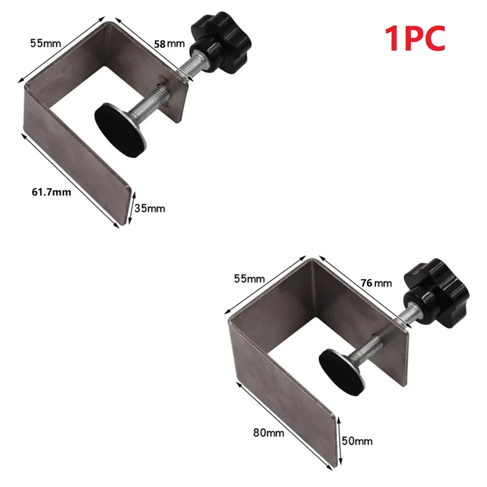 1pcs Fasten Fast Stainless Steel Cabinet Woodworking Adjustable Drawer Front Installation Clamp Home Improvement Jig Accessories images - 6