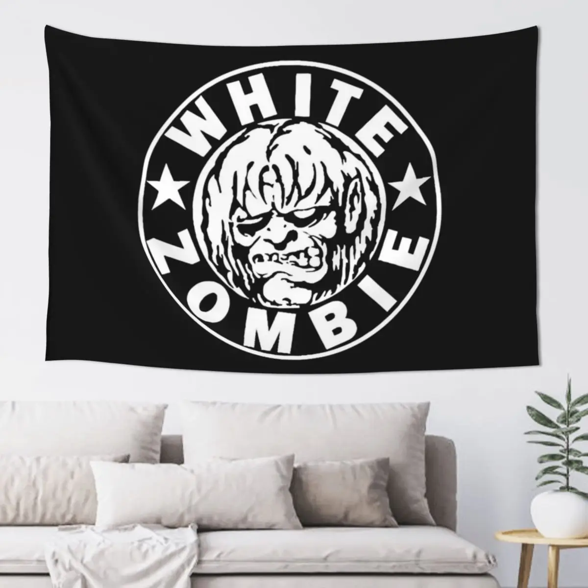 Декоративный гобелен с изображением храма мерцающих приставок настенное