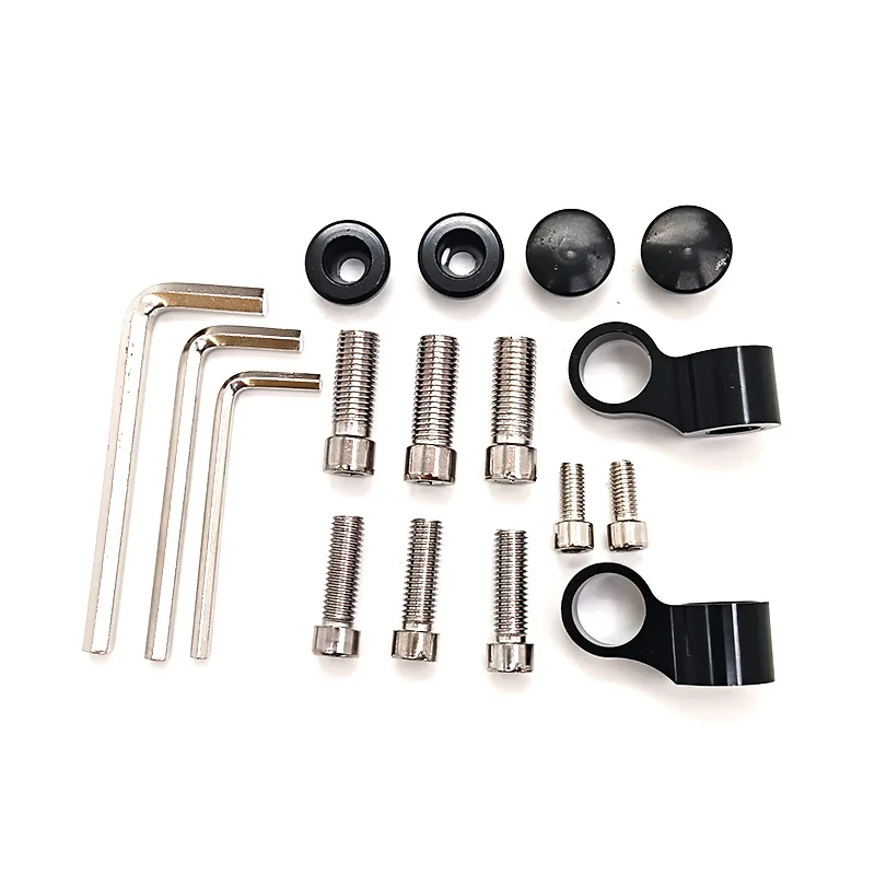 Универсальное мотоциклетное зеркало заднего вида с ЧПУ из алюминиевого сплава 8