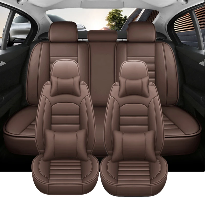 

Car Seat Covers Leather Full Set For Mazda 6 GH Suzuki Ignis Kia RIO 3 4 Seat Arona Fiat Argo Accessories