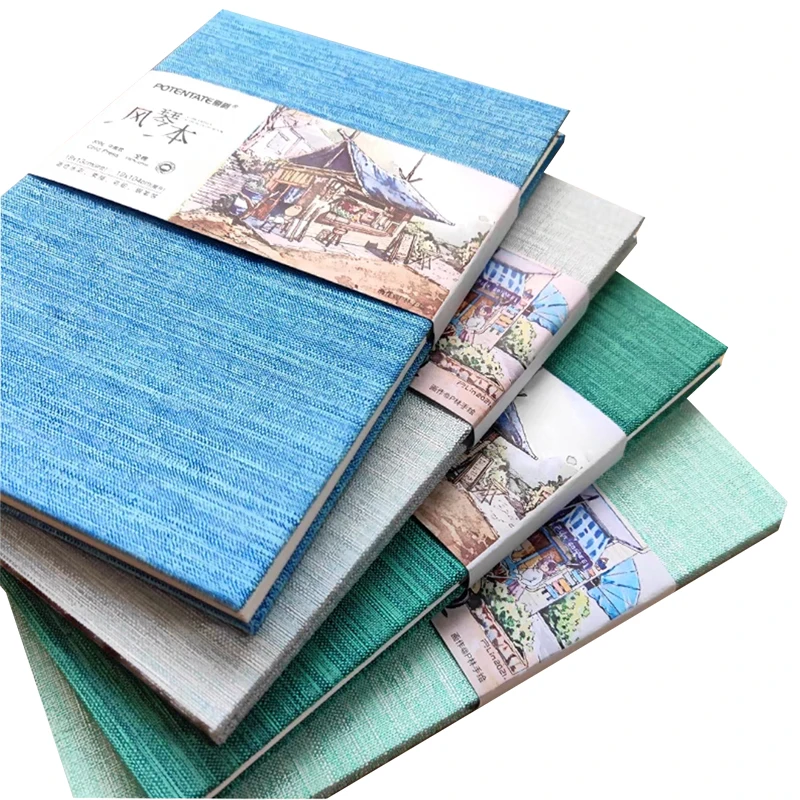 Альбом для рисования акварелью из чистого хлопка средние/тонкие линии