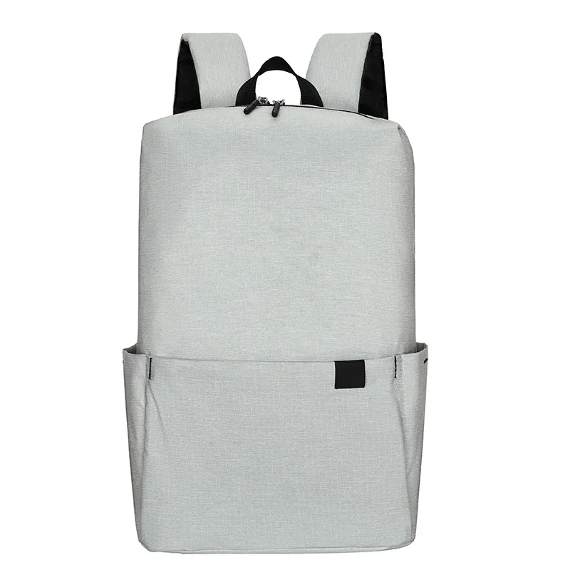 

2022 New Solid Color Backpack Nylon Sports Backpack Outdoor Travel Fashion Casual Backpack Unisex