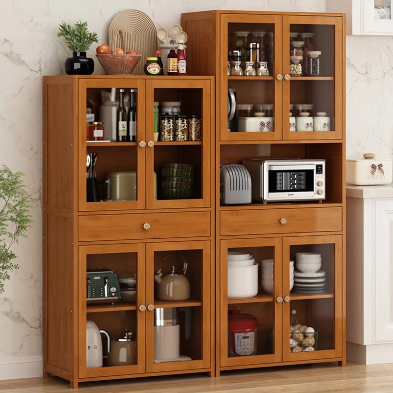 Витрина стеллажи для шкафчиков кухонный буфет многофункциональный армарио