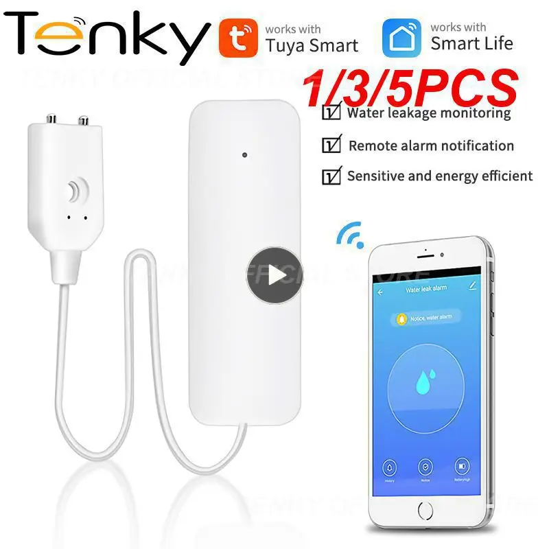 

1/3/5 шт., датчик утечки воды