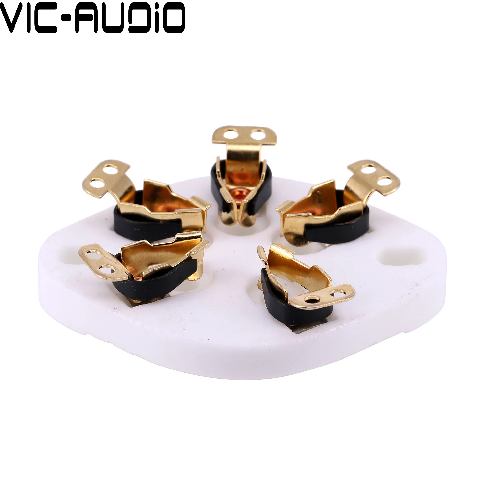 1 шт., 5-контактный трубчатый керамический Позолоченный разъем U5A для FU7 FU-7 FD422 807, вакуумный трубчатый усилитель звука HIFI 1 шт., 5-контактный трубчатый керамический Позолоченный разъем U5A для FU7 FU-7 FD422 807, вакуумный трубчатый усилитель звука HIFI