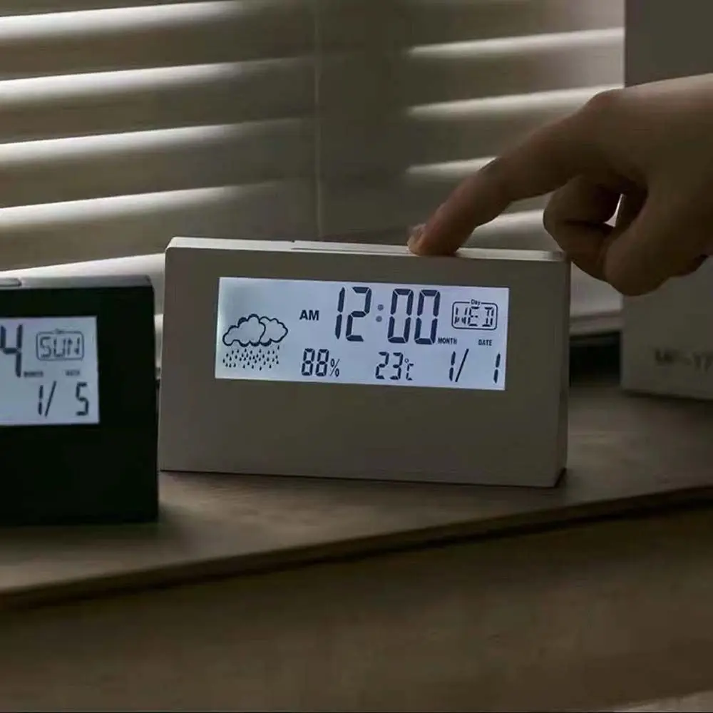 Backlight Large Number Alarm Clock Led Digital Electronic Cl