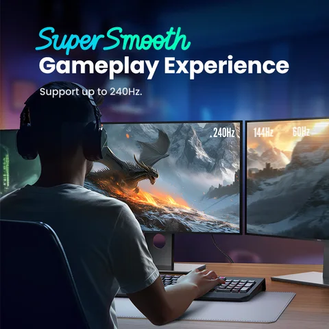 Кабель UGREEN USB C на DisplayPort 2.1