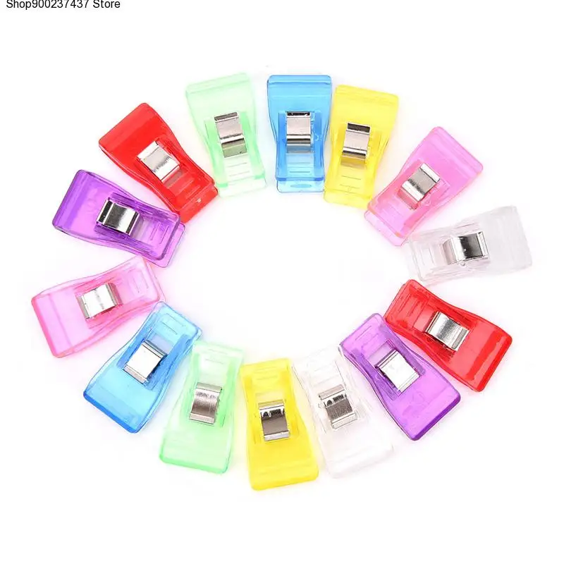 

10 Pcs Clips Sewing Machine Tools Edge Clip Patchwork Plastic Clips Sewing Accessory Quilt Tools