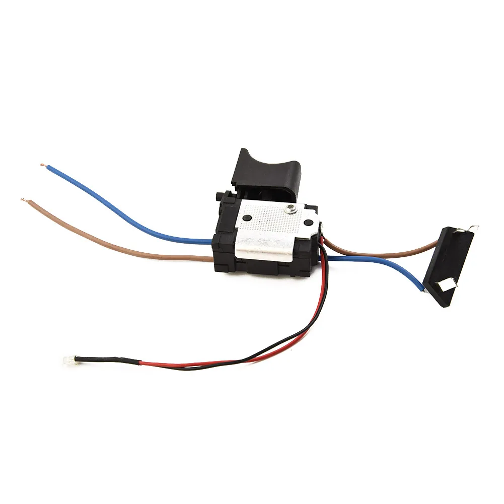 

The Real Color Of Theic Drill Switch Cordless Drill Speed Control Button Trigger W/Small Light Power Tool Parts For Bosch