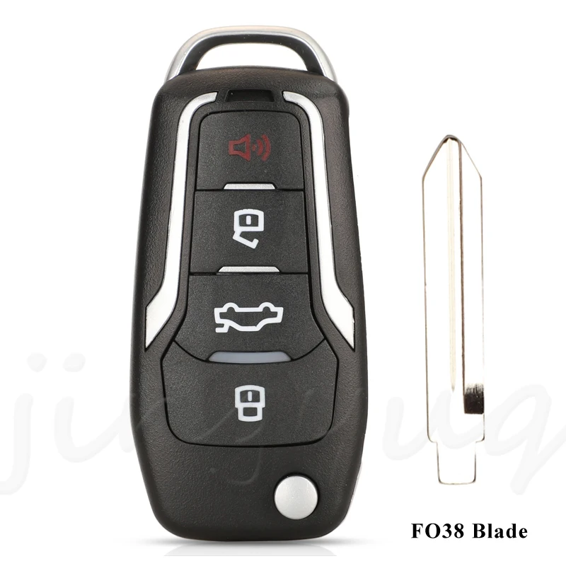 

JYQ модифицированный дистанционный автомобильный откидной ключ 315 МГц 433 МГц для Ford F150 Explorer Focus Edge Escape Ranger Mustang Flex Mercury Lincoln