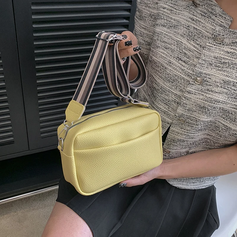 

2023 Women's Shoulder Bag Vintage Classic Leather Crossbody Bag Latest Fashion Handbag Exquisite Casual Women's Bag
