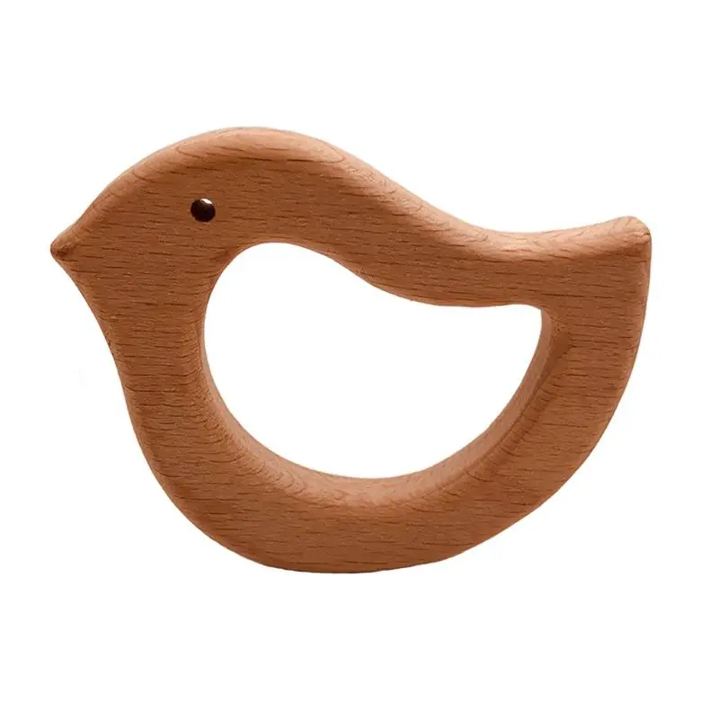 

Infant Baby Wood Teether Shape Natrual Wooden Baby Teether Wood Teething Toy Baby Shower Gifts