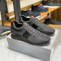2022 fashion men nylon fabric leisure sports shoes luxurys senior handmade sport shoes for new fashion pure color shoes