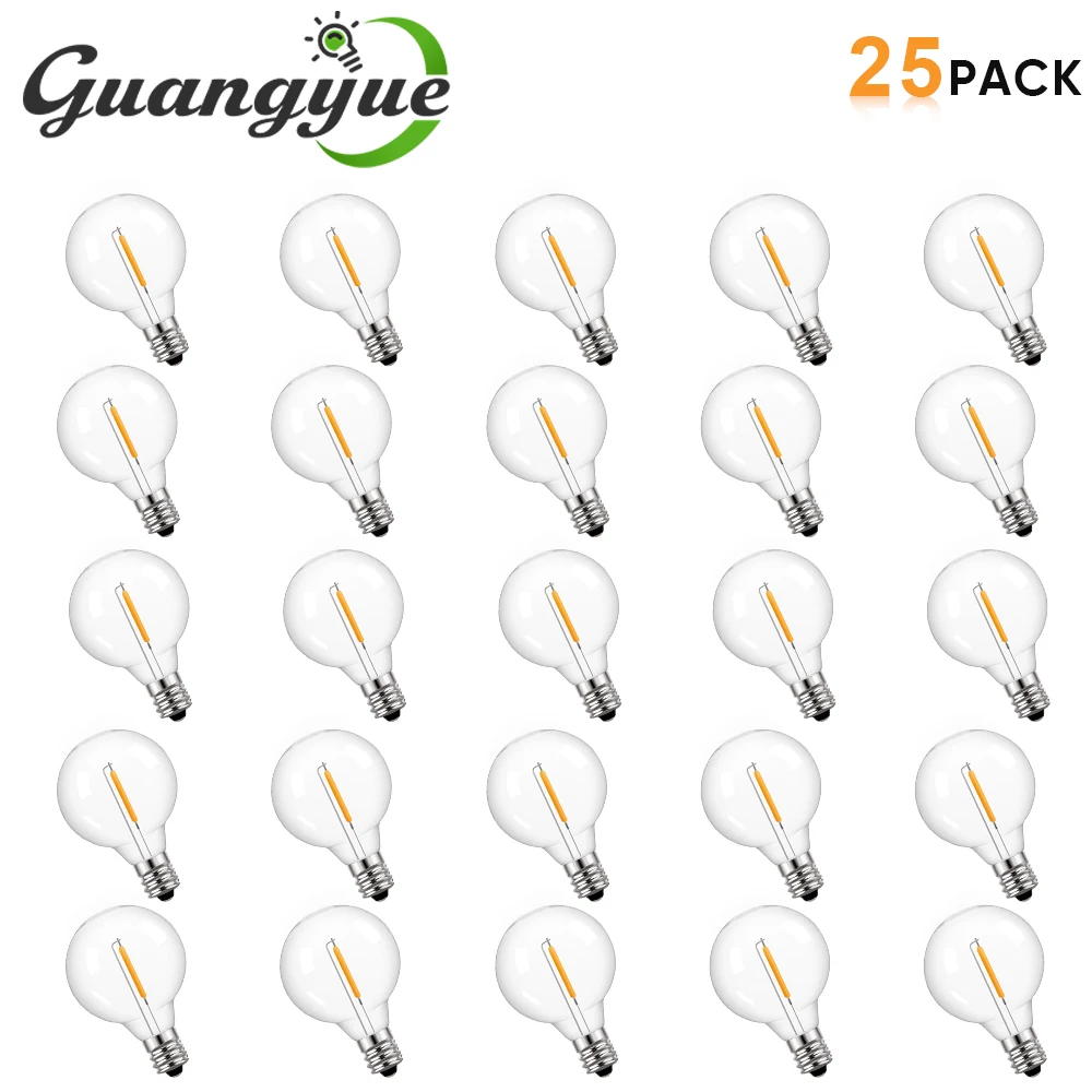 

Grensk LED лампочка G40 1Вт Edison 2200К