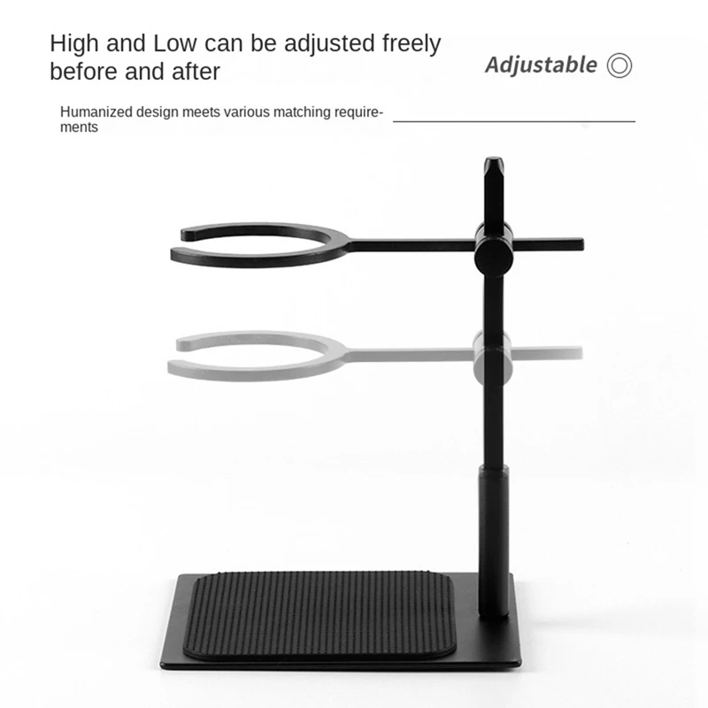 Регулируемый держатель для чашки с двойным фильтром разливки кофеварки из