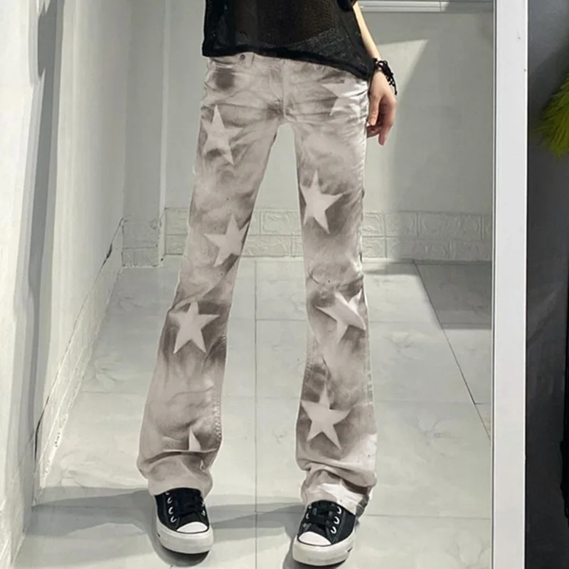 Sexy and Slim Women Pencil Pants Women Elastic High Waist Skinny Spicy Girl Horn Jeans 2023 Autumn New Korean Straight Leg Pants