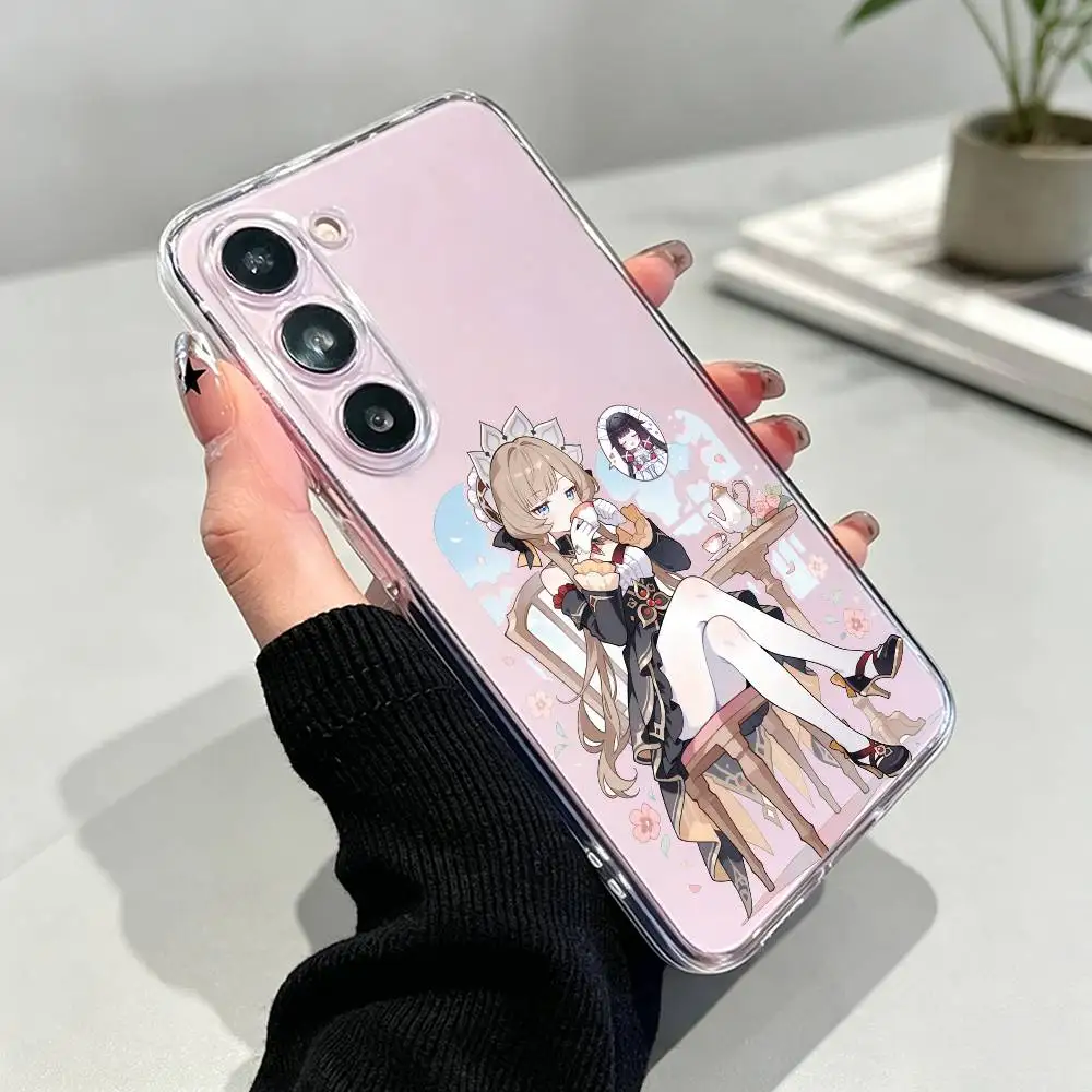 Фото Чехол для телефона Genshin Impact Game Sandrone для Samsung Galaxy A10,12,20,21S,30,31,40,50,51,52,70,A71, другие модели, прозрачный, мягкий №2