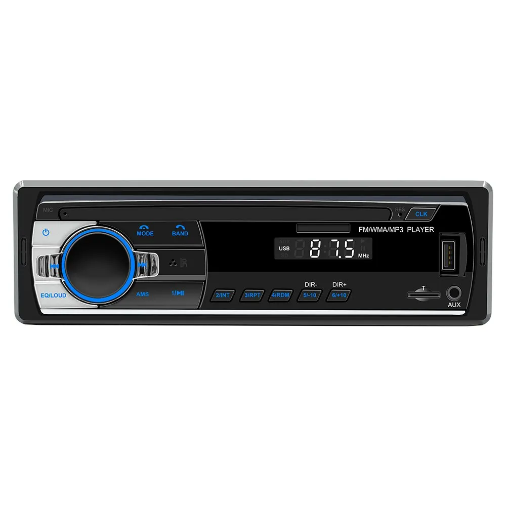 Samochodowy odtwarzacz Radio Stereo cyfrowy Bluetooth odtwarzacz MP3 JSD-520 60 wx4 FM Audio Stereo muzyka USB/SD z wejściem w desce rozdzielczej AUX 5 Samochodowy odtwarzacz Radio Stereo cyfrowy Bluetooth odtwarzacz MP3 JSD-520 60 wx4 FM Audio Stereo muzyka USB/SD z wejściem w desce rozdzielczej AUX 5