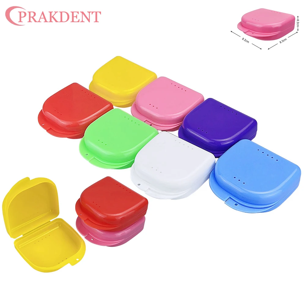 Стоматологические Ортодонтические скобы невидимые коробки для хранения