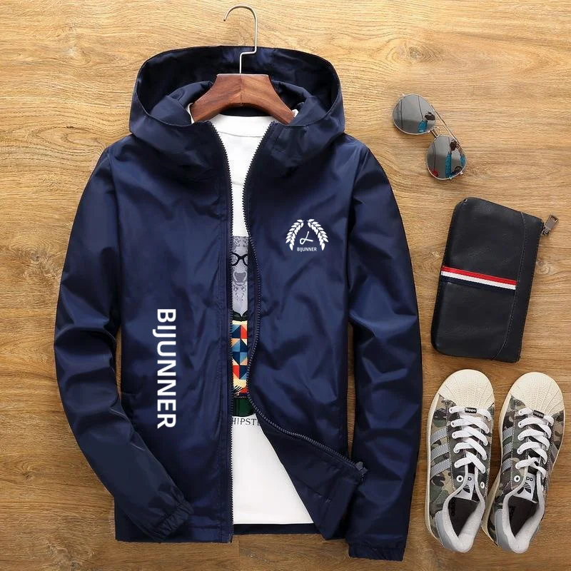 Новинка 2024 года мужские спортивные логотипы повседневная спортивная куртка с